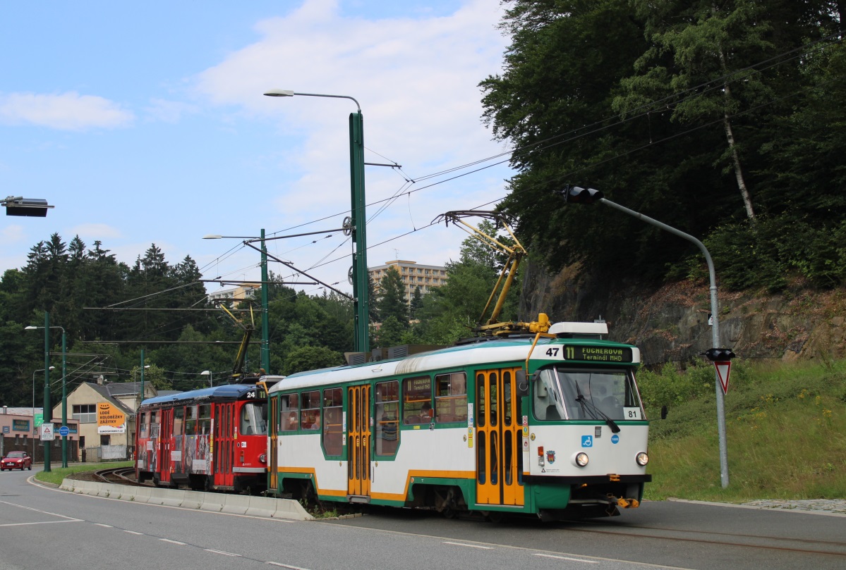 Либерец ― Яблонец-над-Нисой, Tatra T3R.PLF № 47; Либерец ― Яблонец-над-Нисой — Последние недели узкоколейки, 2021 г.