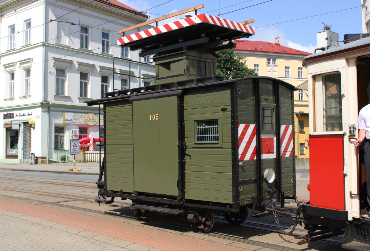Liberec ― Jablonec nad Nisou, 2-axle tower car № 105; Liberec ― Jablonec nad Nisou — Last weeks of metre-gauge, 2021