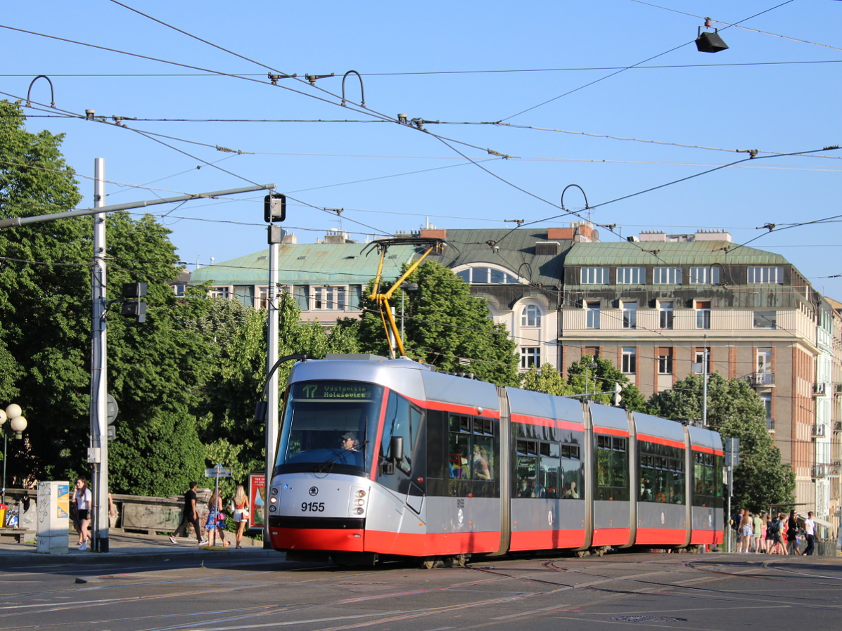Prague, Škoda 14T Elektra № 9155