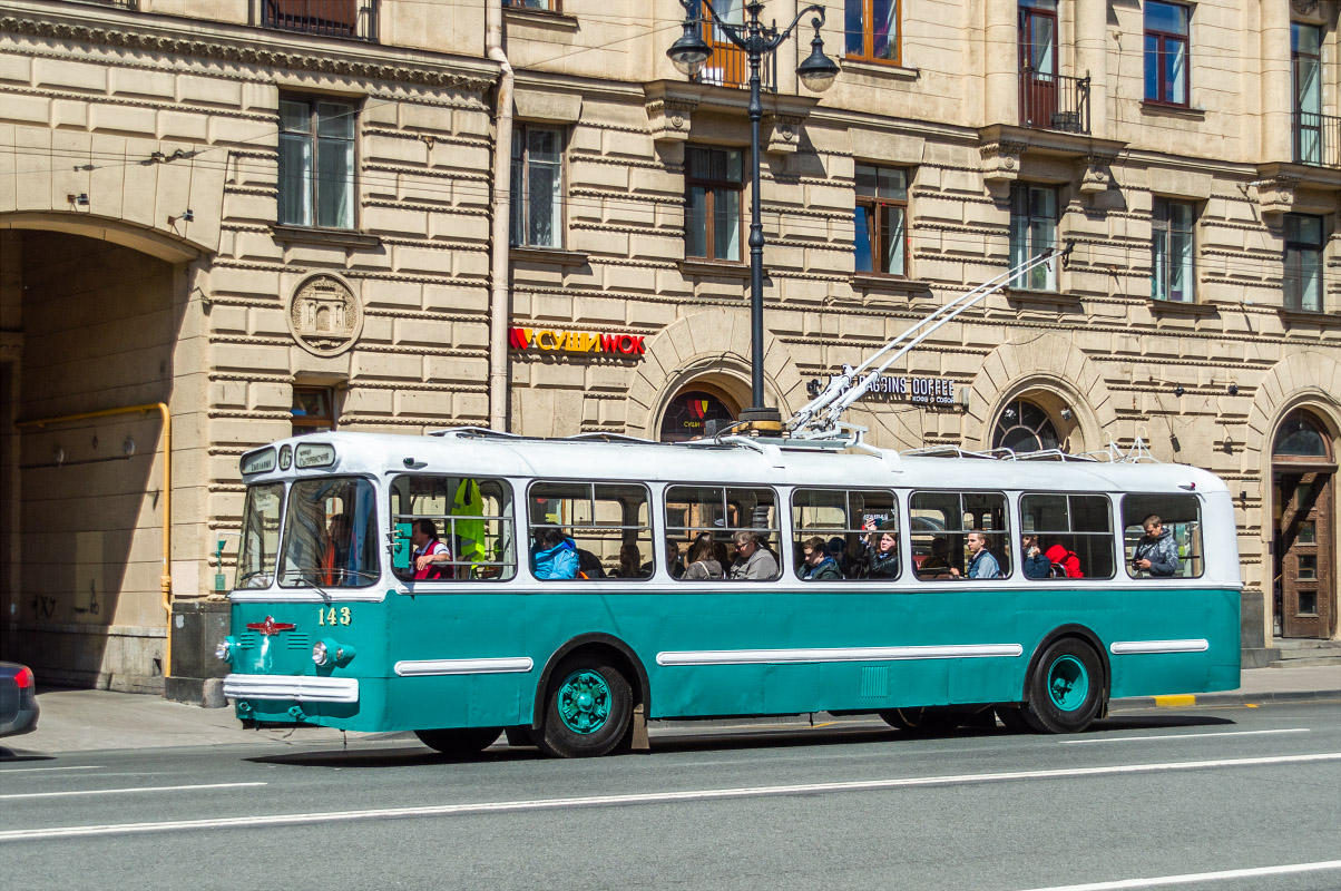 Szentpétervár, ZiU-5G — 143; Szentpétervár — SPbTransportFest — 2021