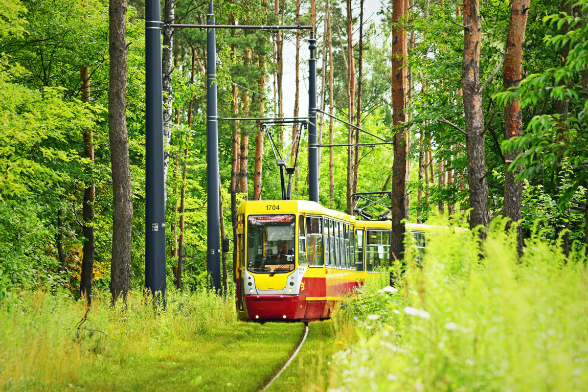 Лодзь, Konstal 805NaND № 1704