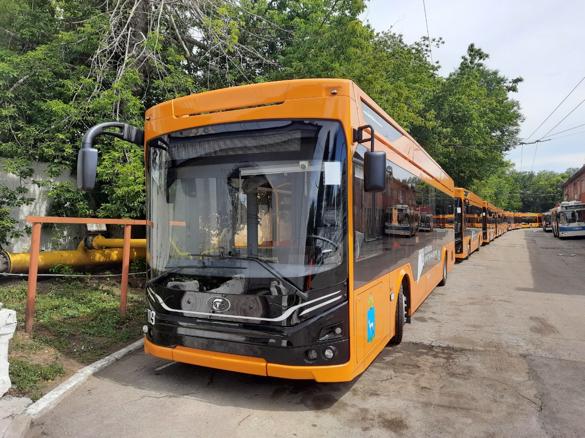 Самара, ПКТС-6281.00 «Адмирал» № 119; Самара — Новые троллейбусы "ПК Транспортные системы"; Самара — Троллейбусное депо № 1