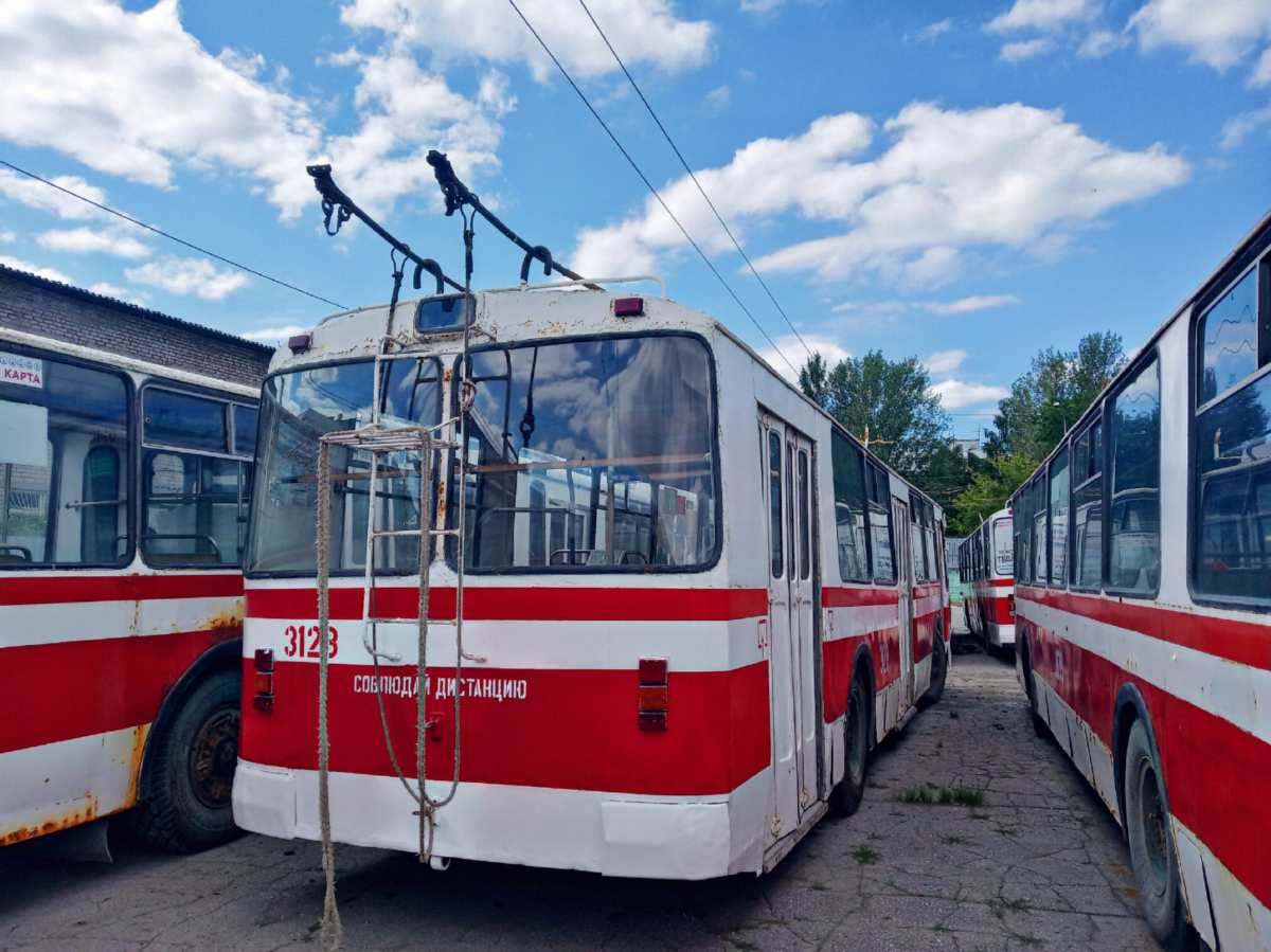 Samara, ZiU-682V-012 [V0A] Nr 3128; Samara — Trolleybus depot # 3