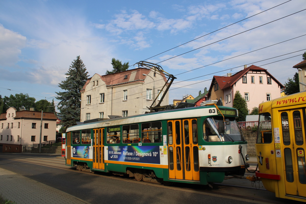 Либерец ― Яблонец-над-Нисой, Tatra T3M.04 № 83