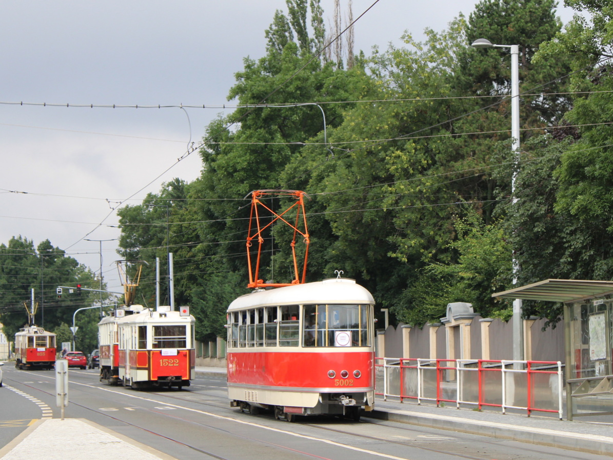 Прага, Tatra T1 № 5002