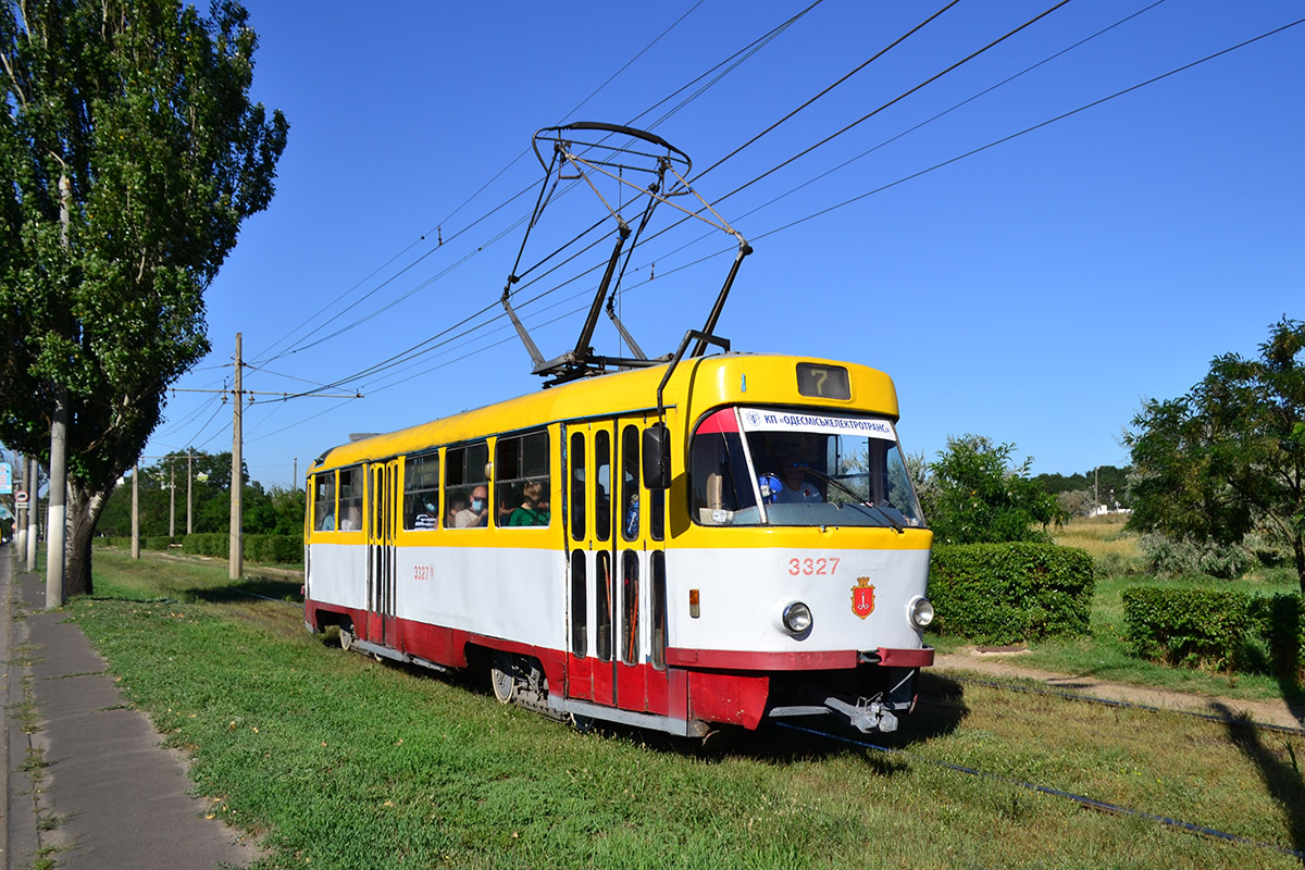 Одесса, Tatra T3R.P № 3327