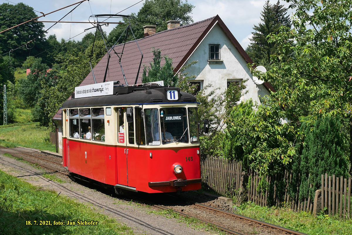 Либерец ― Яблонец-над-Нисой, Gotha T2-62 № 145; Либерец ― Яблонец-над-Нисой — Последние недели узкоколейки, 2021 г. Либерец ― Яблонец-над-Нисой, Gotha T2-62 № 145; Либерец ― Яблонец-над-Нисой — Последние недели узкоколейки, 2021 г.