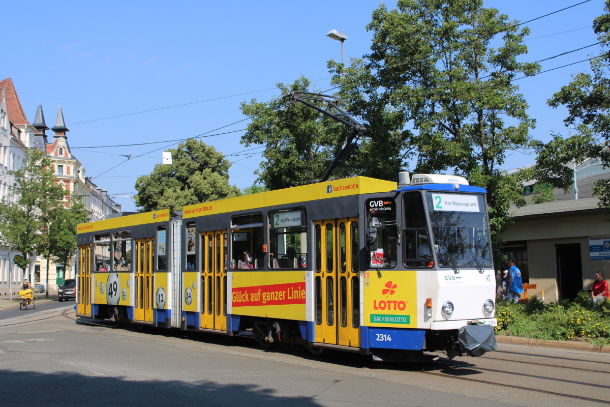 Гёрлиц, Tatra KT4DC № 2314