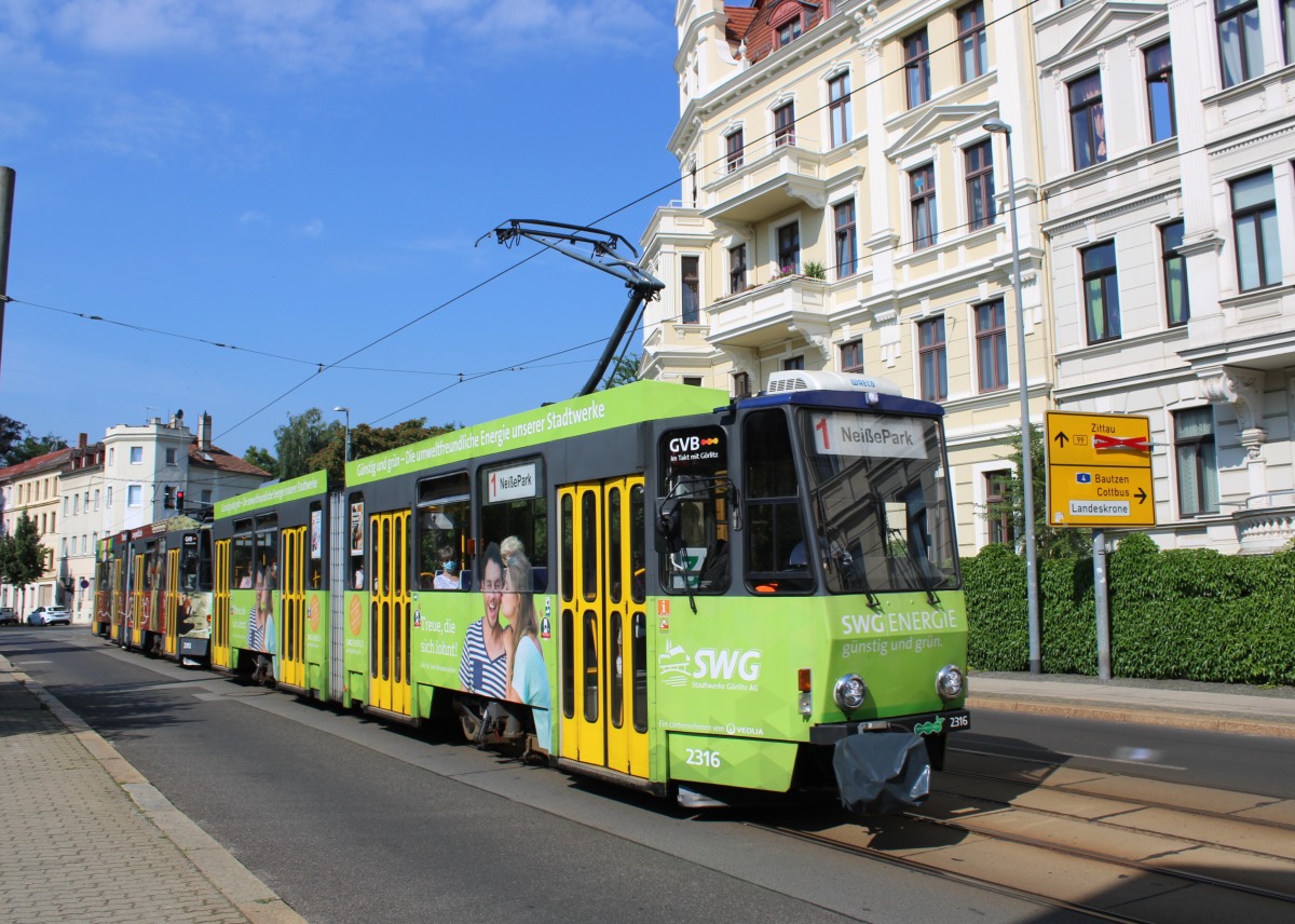 Görlitz, Tatra KT4DC č. 2316
