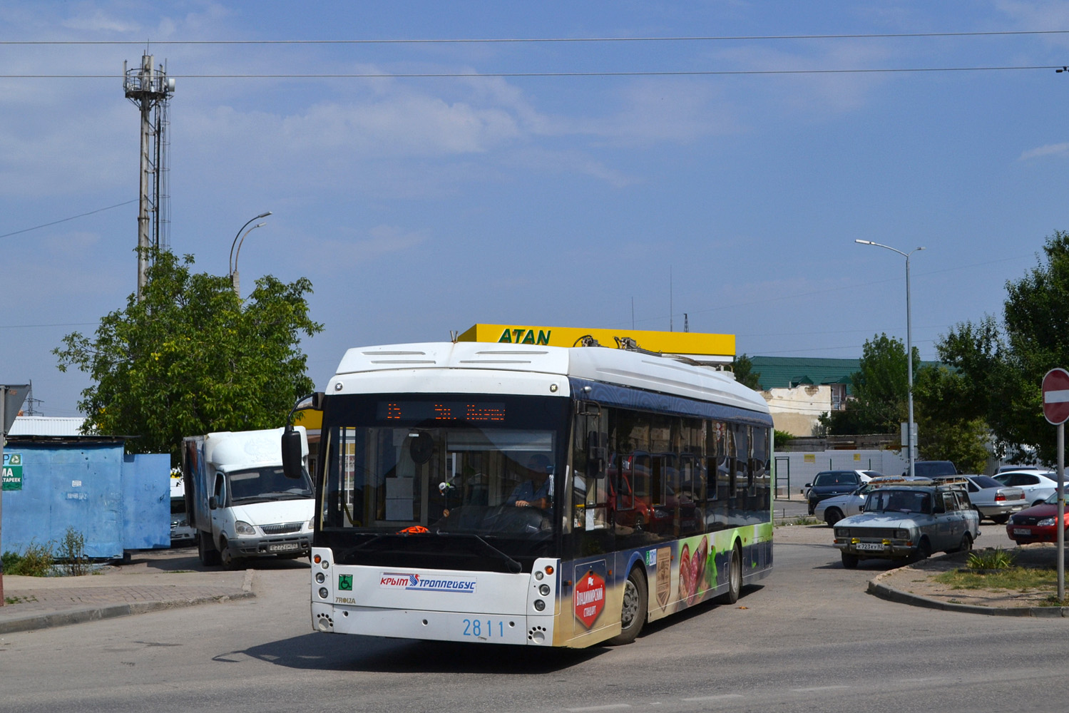 Крымский троллейбус, Тролза-5265.03 «Мегаполис» № 2811; Крымский троллейбус — Движение троллейбусов без КС (автономный ход)