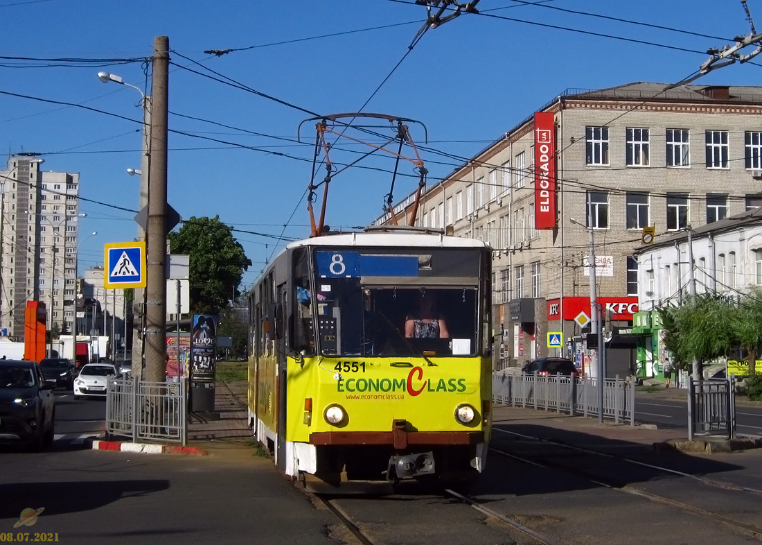 Harkiv, Tatra T6B5SU Br. 4551
