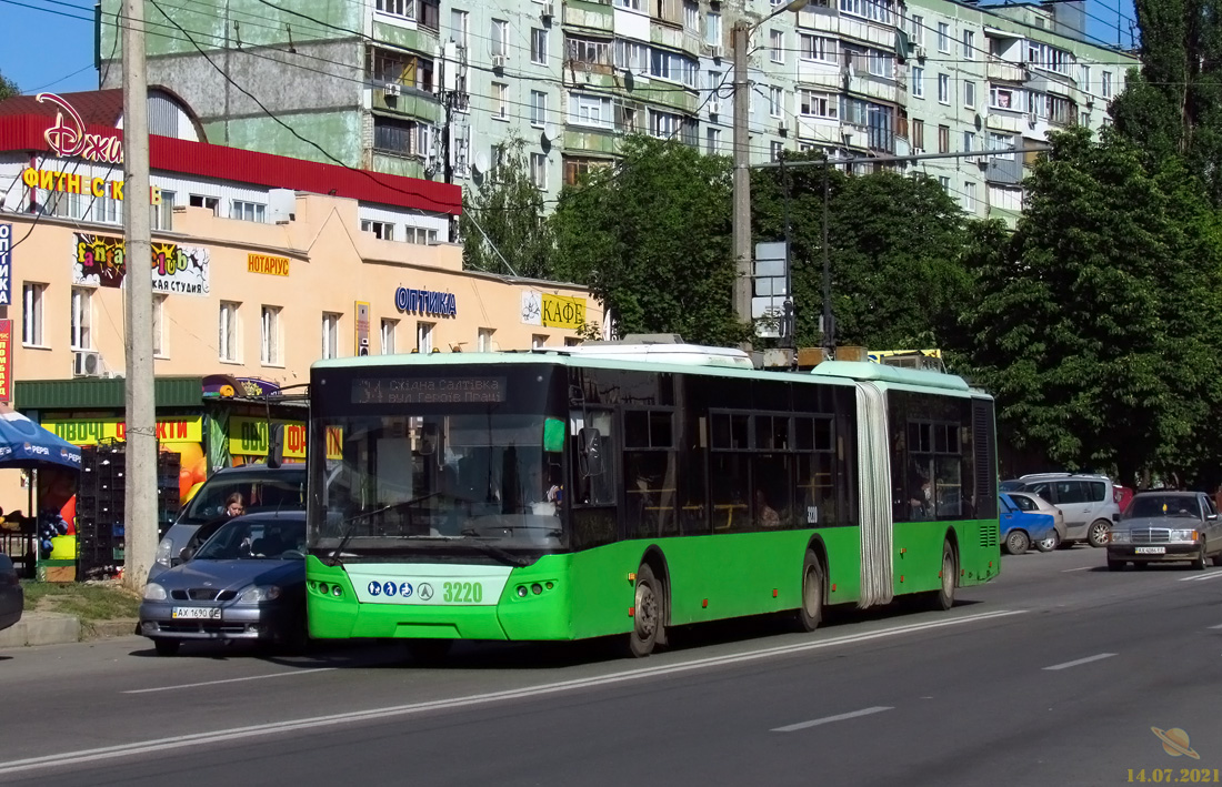 Харьков, ЛАЗ E301D1 № 3220