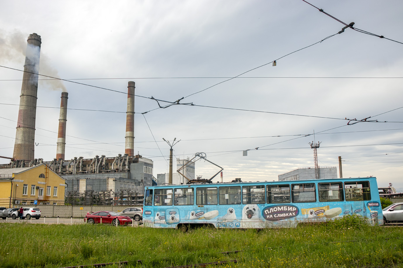 Ангарск, 71-605 (КТМ-5М3) № 149; Ангарск — Трамвайные линии и кольца