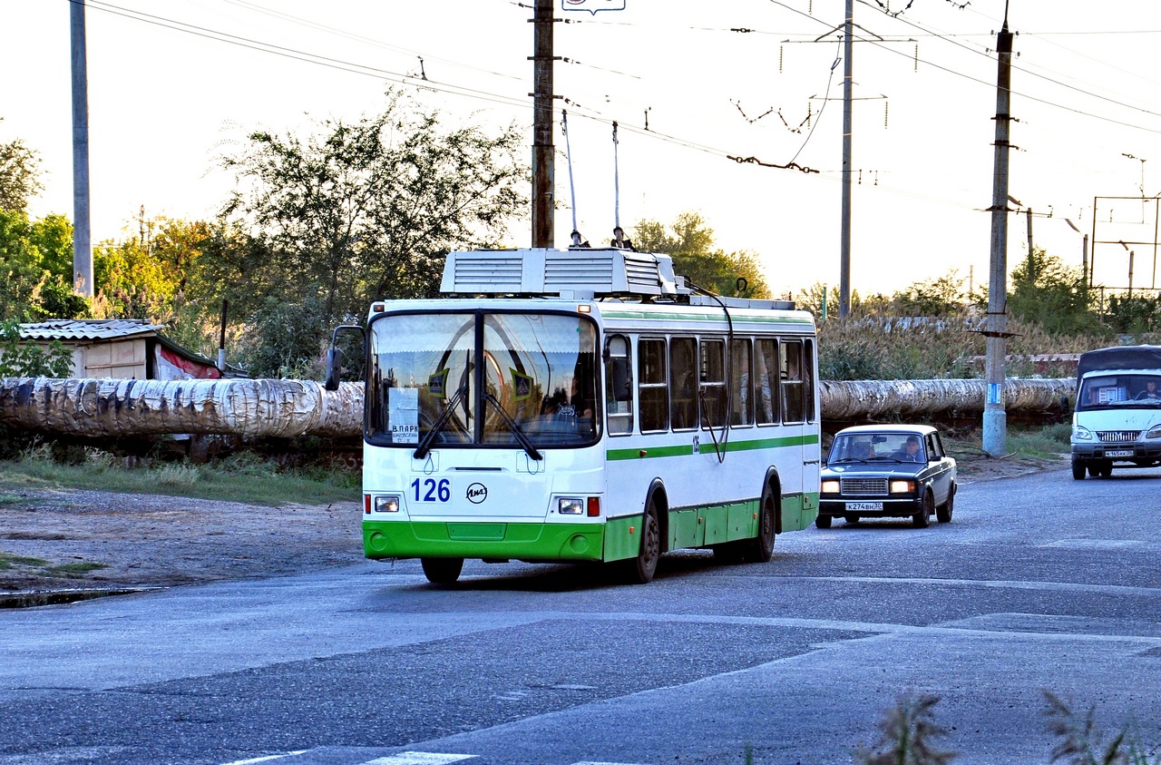 Astrakhan, LiAZ-5280 # 126 Astrakhan, LiAZ-5280 # 126