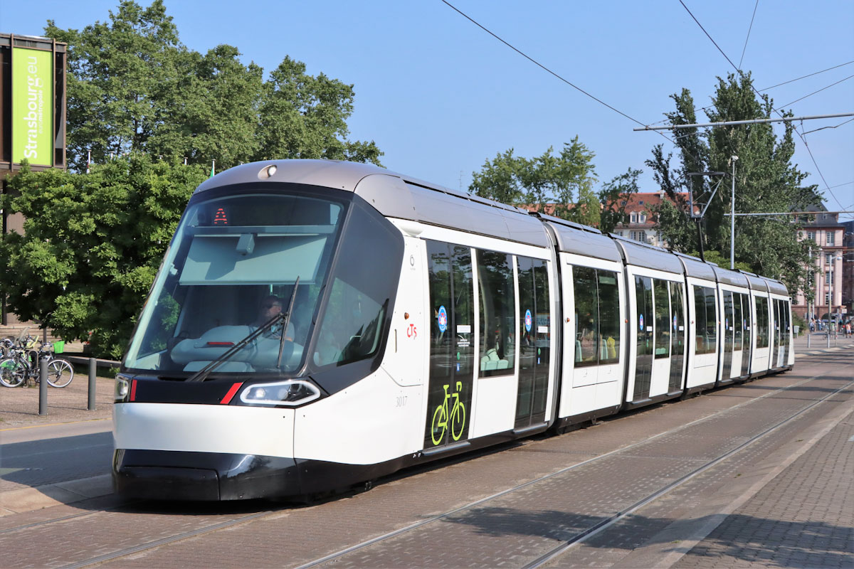 Страсбург, Alstom Citadis 403NG № 3017