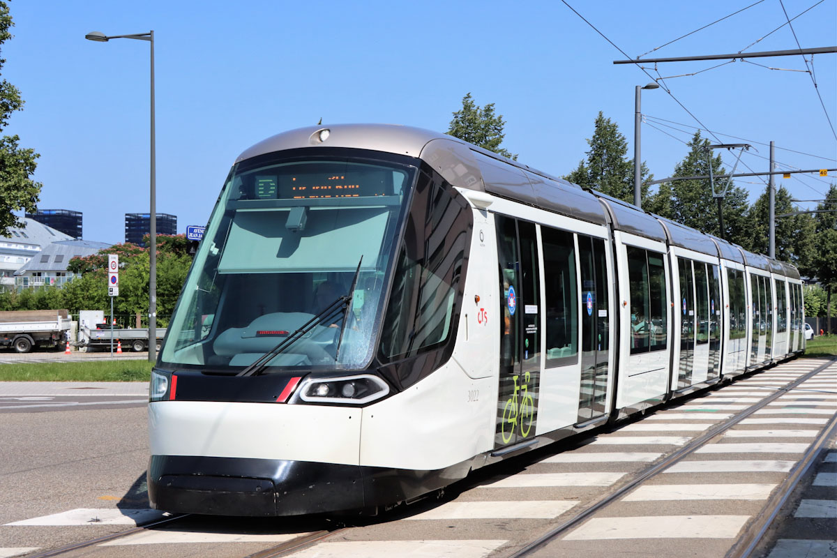Straßburg, Alstom Citadis 403NG Nr. 3022