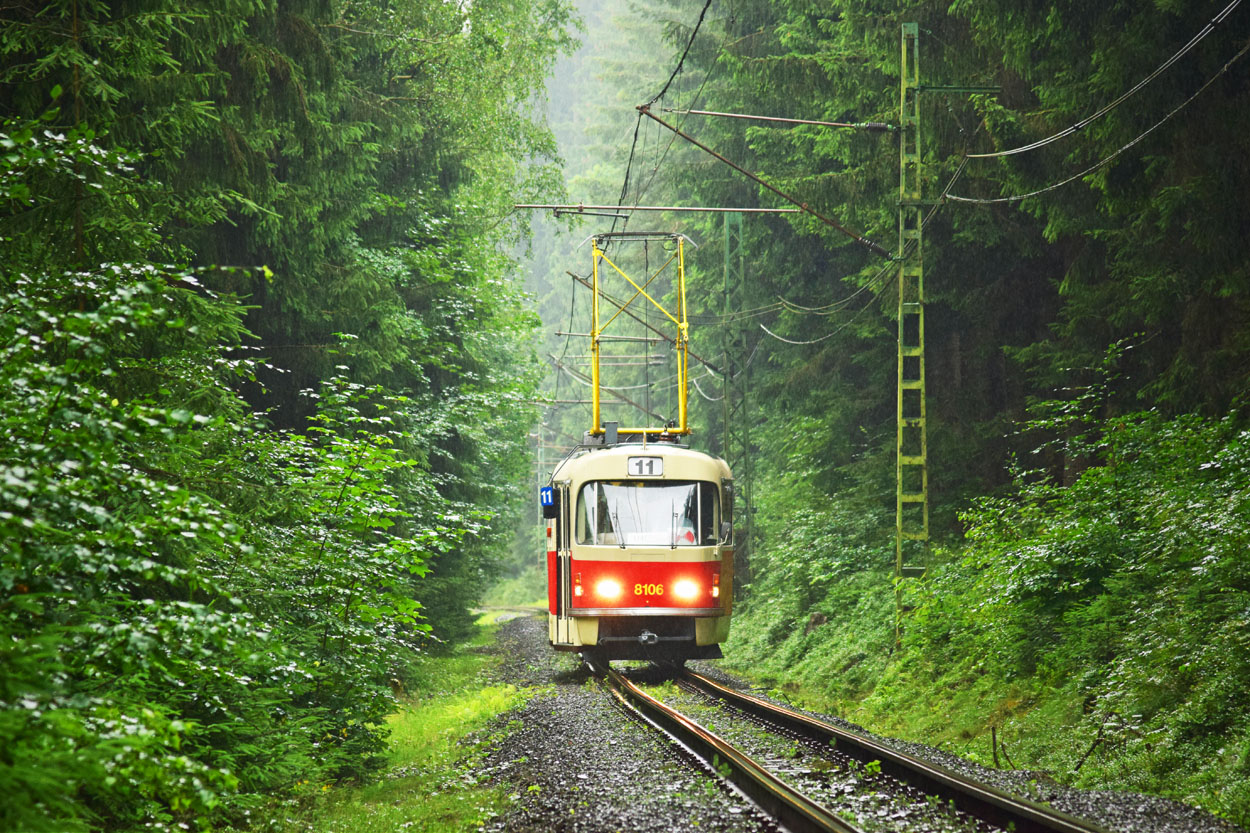Liberec ― Jablonec nad Nisou, Tatra T3M nr. 8106 (16); Liberec ― Jablonec nad Nisou — Last weeks of metre-gauge, 2021