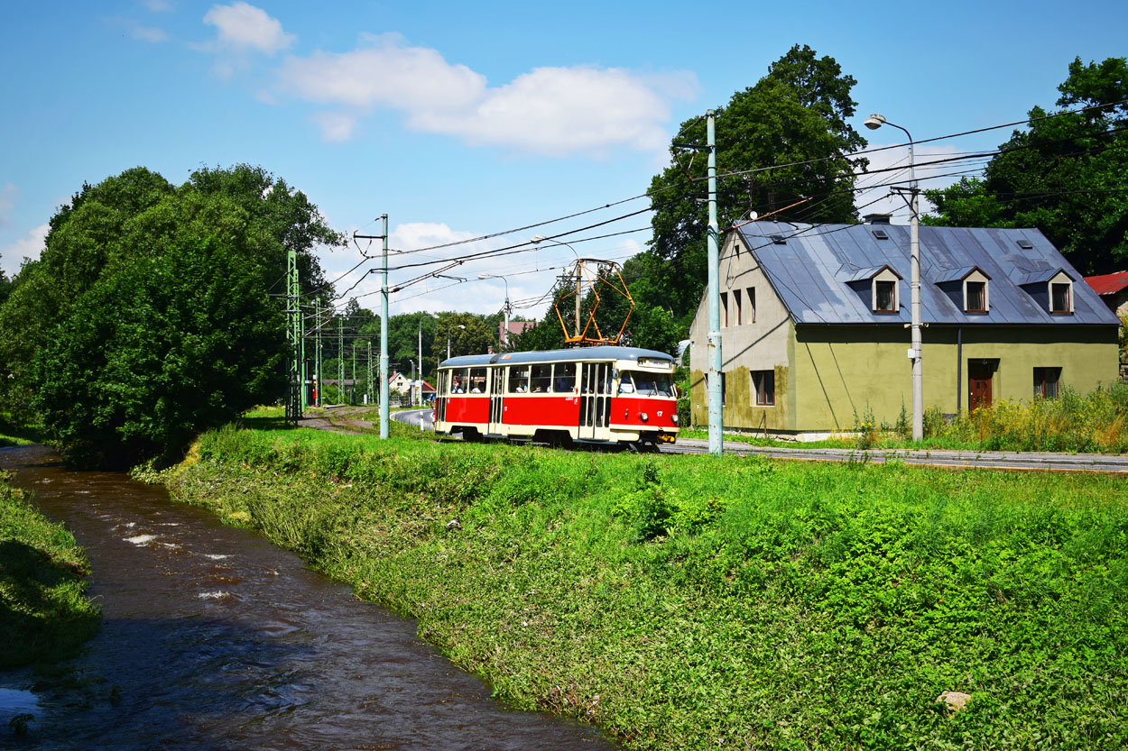 Либерец ― Яблонец-над-Нисой, Tatra T2R № 17; Либерец ― Яблонец-над-Нисой — Последние недели узкоколейки, 2021 г.