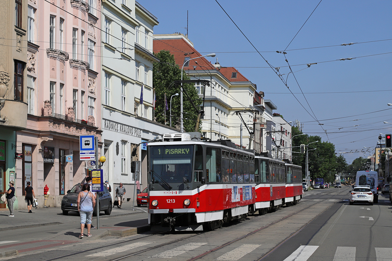 Брно, Tatra T6A5 № 1213