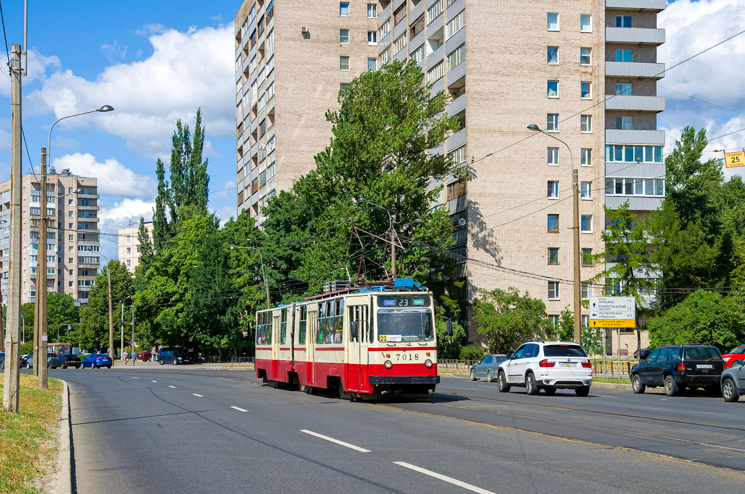 Санкт-Петербург, ЛВС-86К № 7018