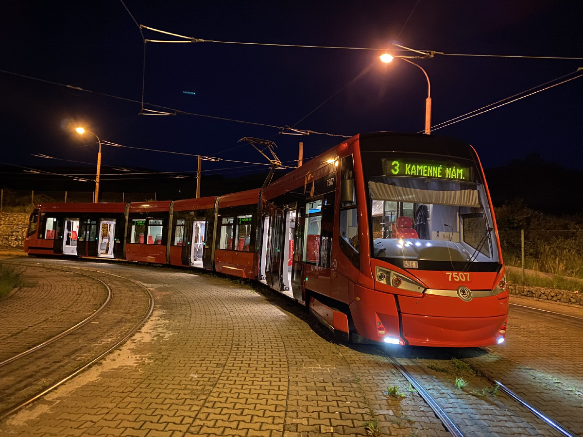 Братислава, Škoda 30T ForCity Plus № 7507