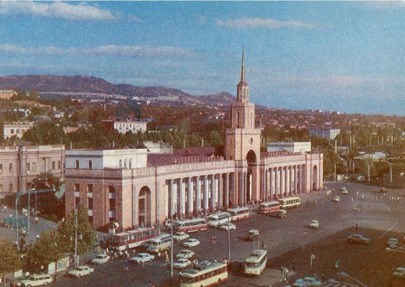 Тбилиси — Старые фотографии и открытки — троллейбус