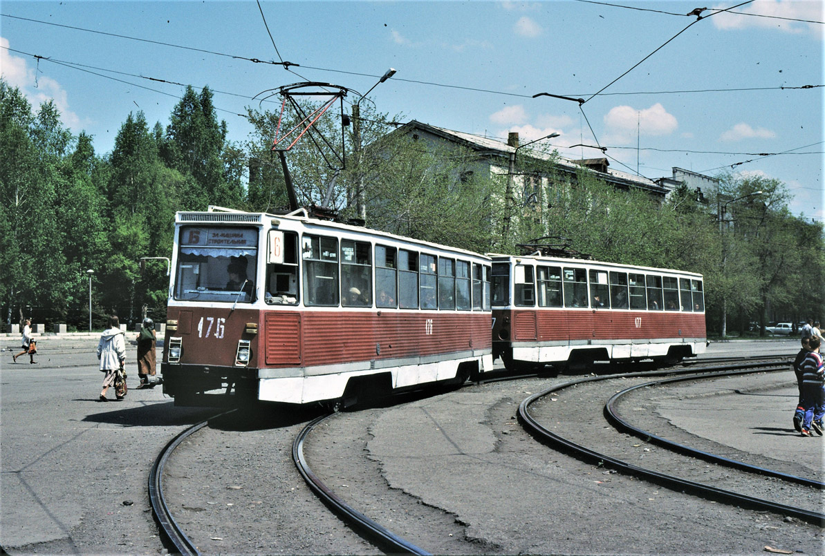 Прокопьевск, 71-605 (КТМ-5М3) № 176; Прокопьевск, 71-605 (КТМ-5М3) № 177