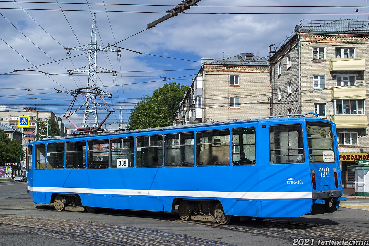 Томск, 71-608КМ № 338 Томск, 71-608КМ № 338