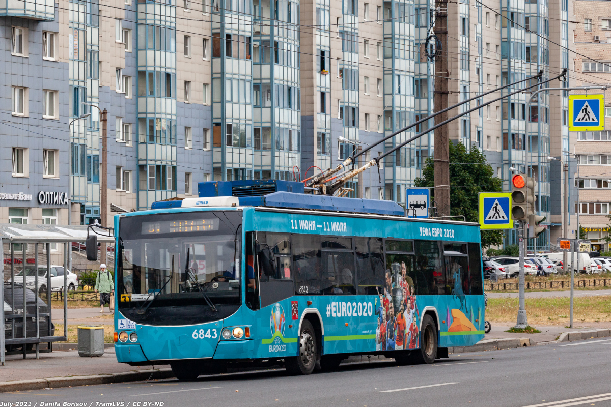 Санкт-Петербург, ВМЗ-5298.01 «Авангард» № 6843