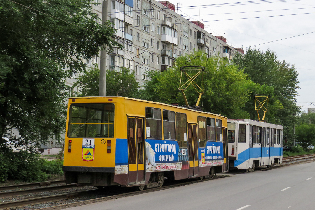 Омск, 71-605ЭП № 21