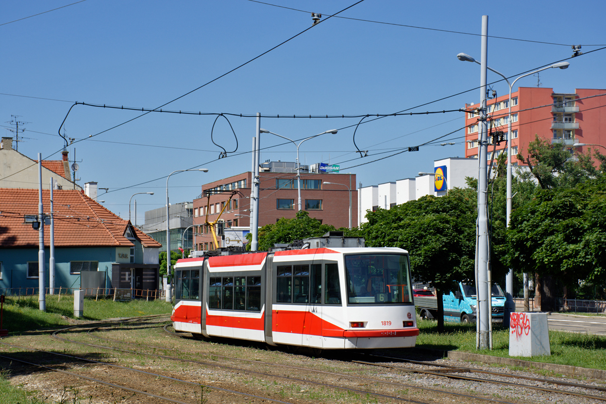 Брно, Škoda 03T6 Anitra № 1819