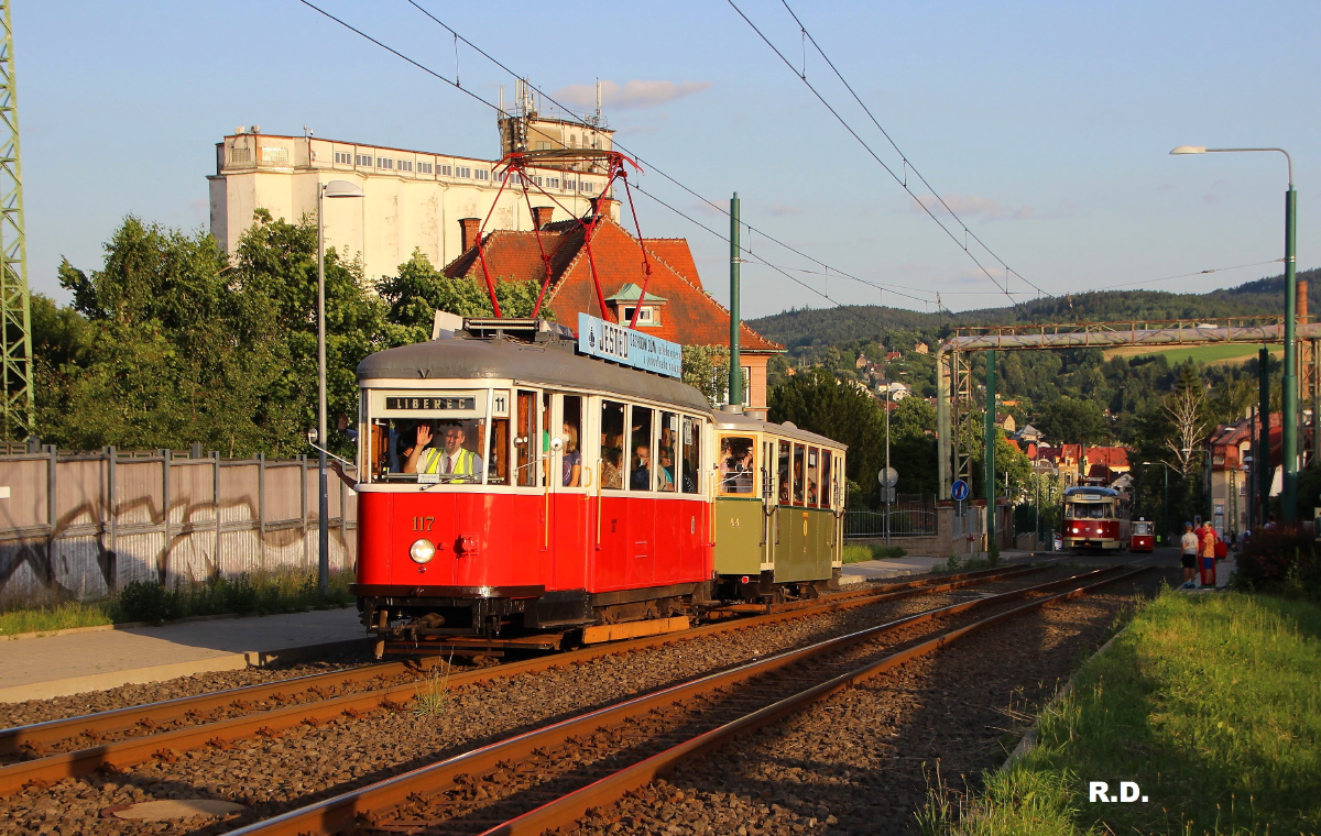 Liberec ― Jablonec nad Nisou, Česká Lípa 6MT # 117; Liberec ― Jablonec nad Nisou — Last weeks of metre-gauge, 2021 Liberec ― Jablonec nad Nisou, Česká Lípa 6MT # 117; Liberec ― Jablonec nad Nisou — Last weeks of metre-gauge, 2021