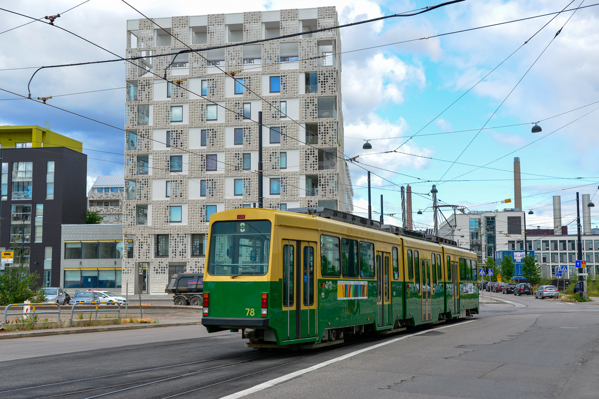 Хельсинки — Эспоо, Valmet MLNRV2 № 78