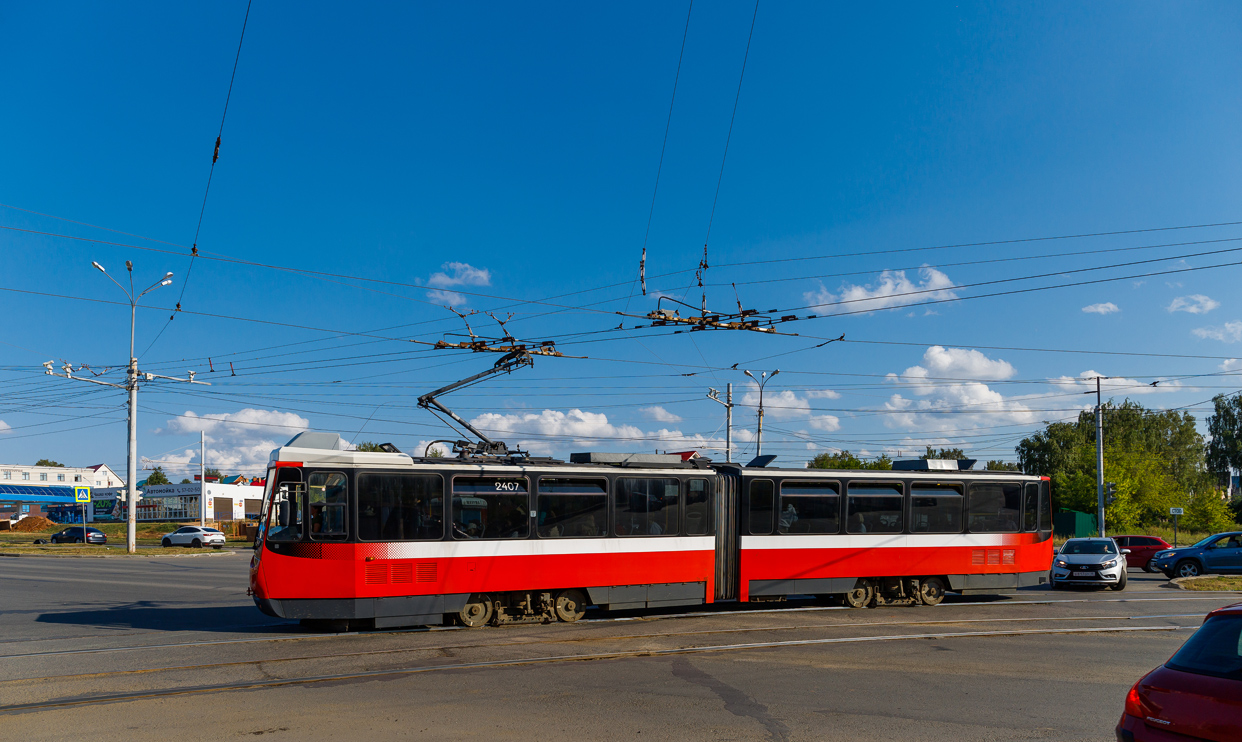 Ижевск, Tatra KT4DM № 2407