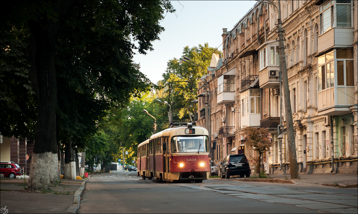 Kijów, Tatra T3SU Nr 5808
