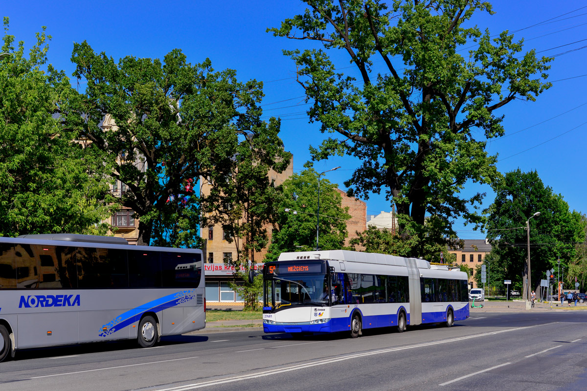 Рига, Škoda 27Tr Solaris III № 27681
