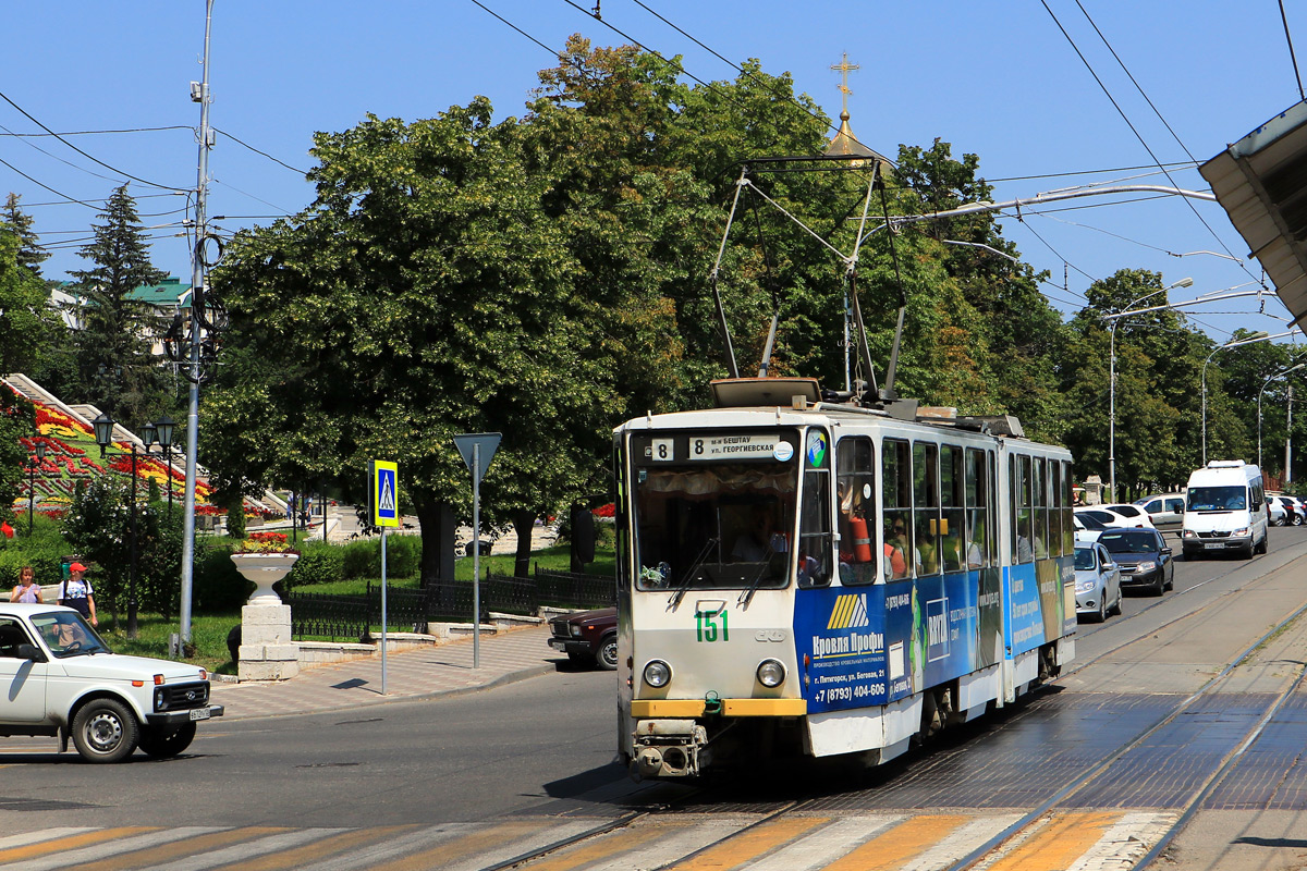 Пятигорск, Tatra KT4SU № 151