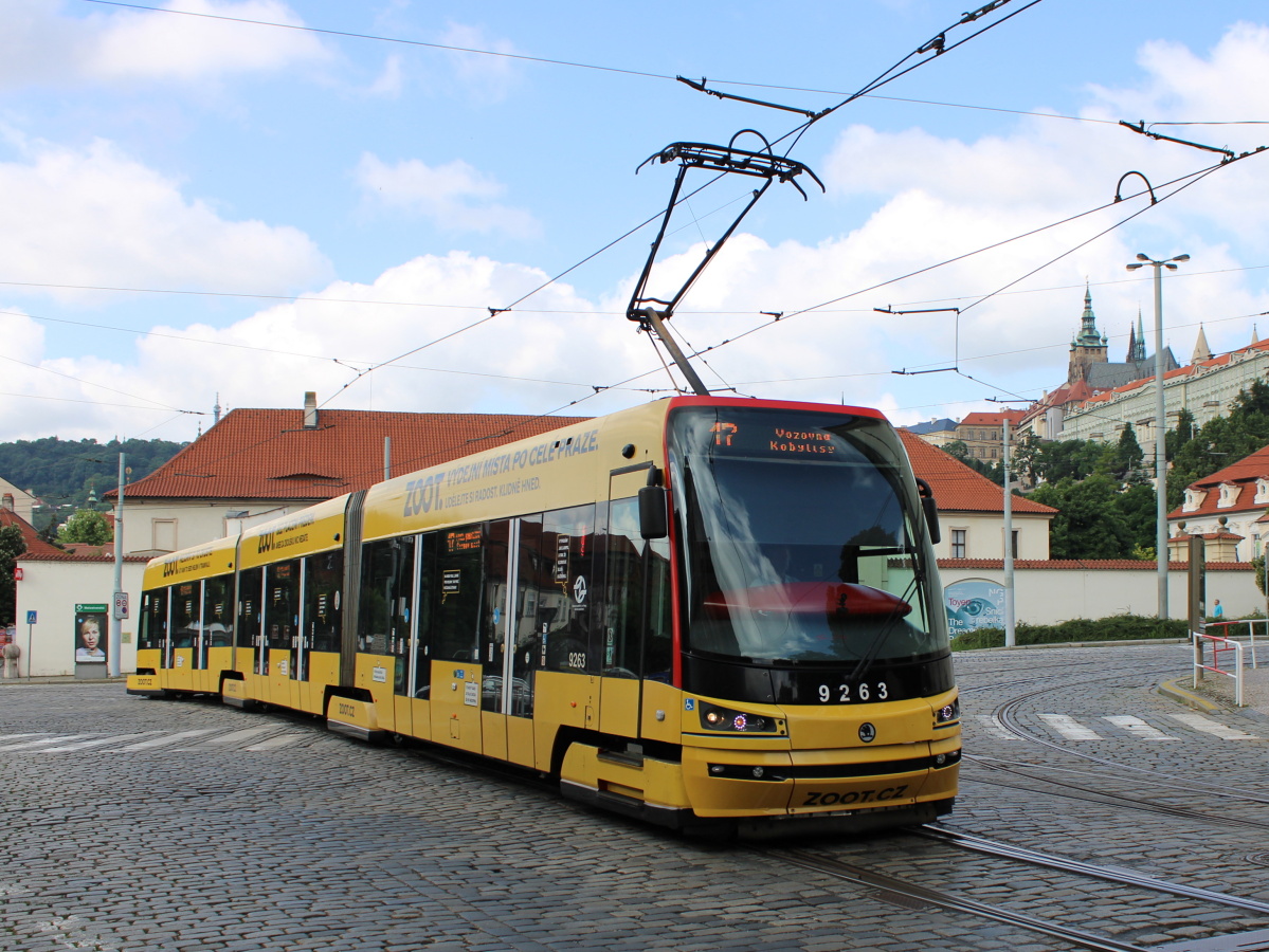 Прага, Škoda 15T3 ForCity Alfa Praha № 9263