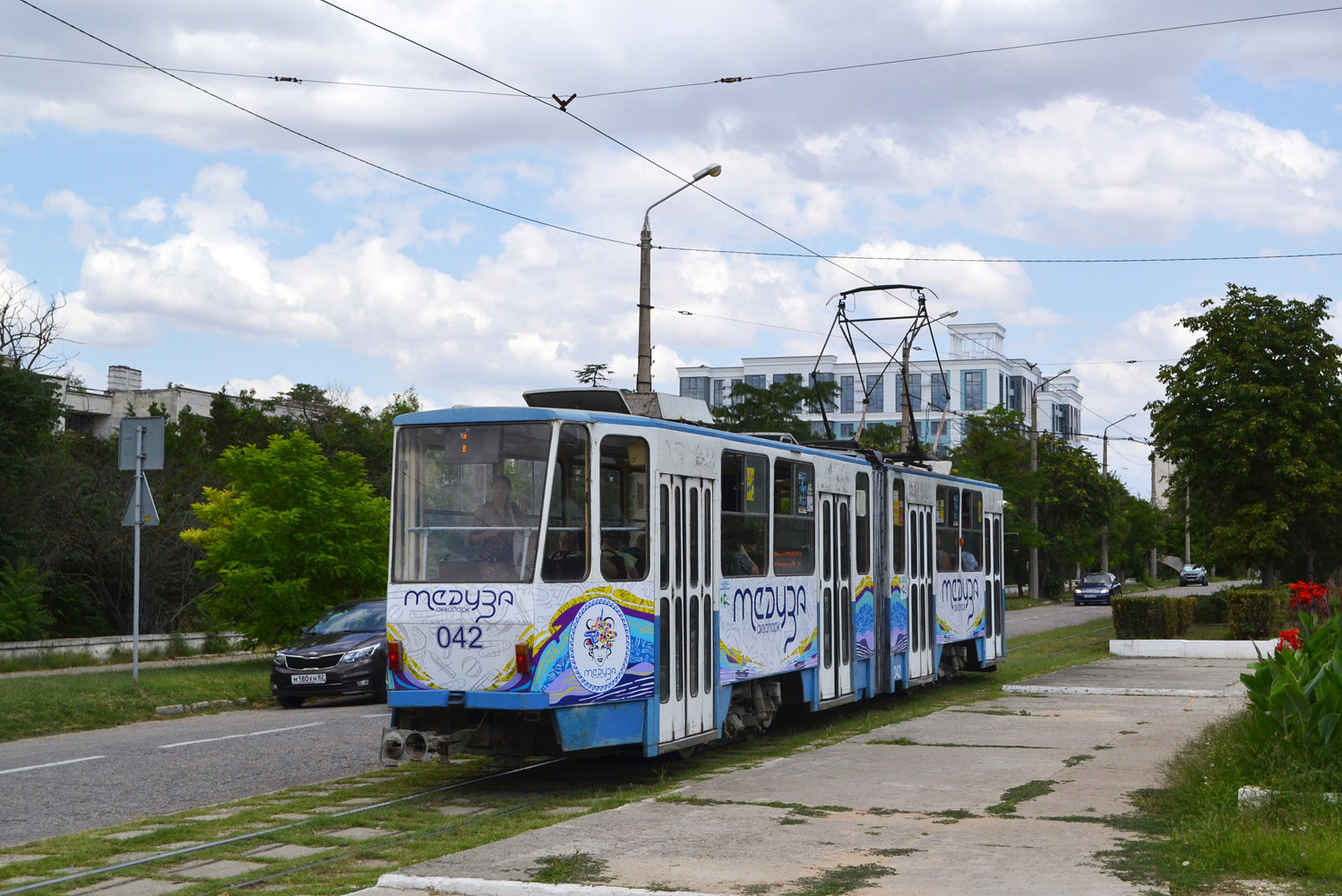 Евпатория, Tatra KT4SU № 042
