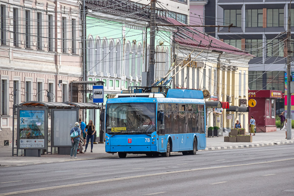 Тула, Тролза-5265.00 «Мегаполис» № 78 Тула, Тролза-5265.00 «Мегаполис» № 78