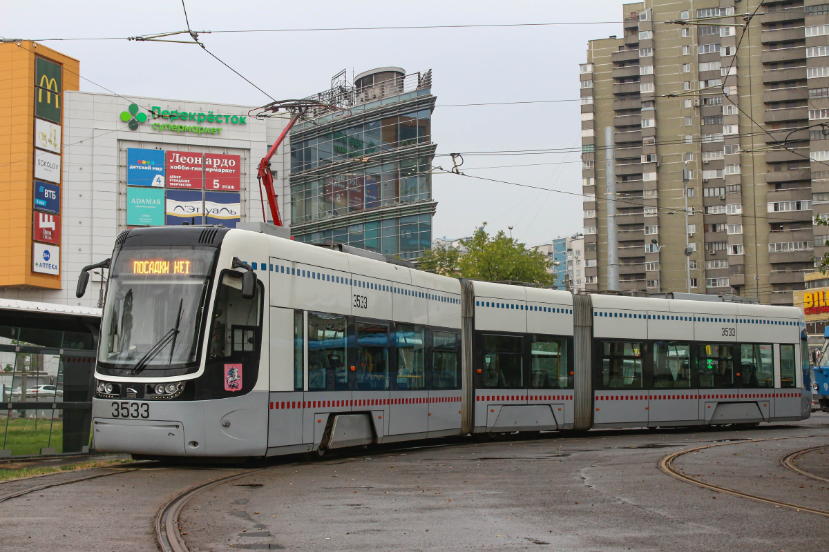 Москва, 71-414 (Pesa Fokstrot) № 3533