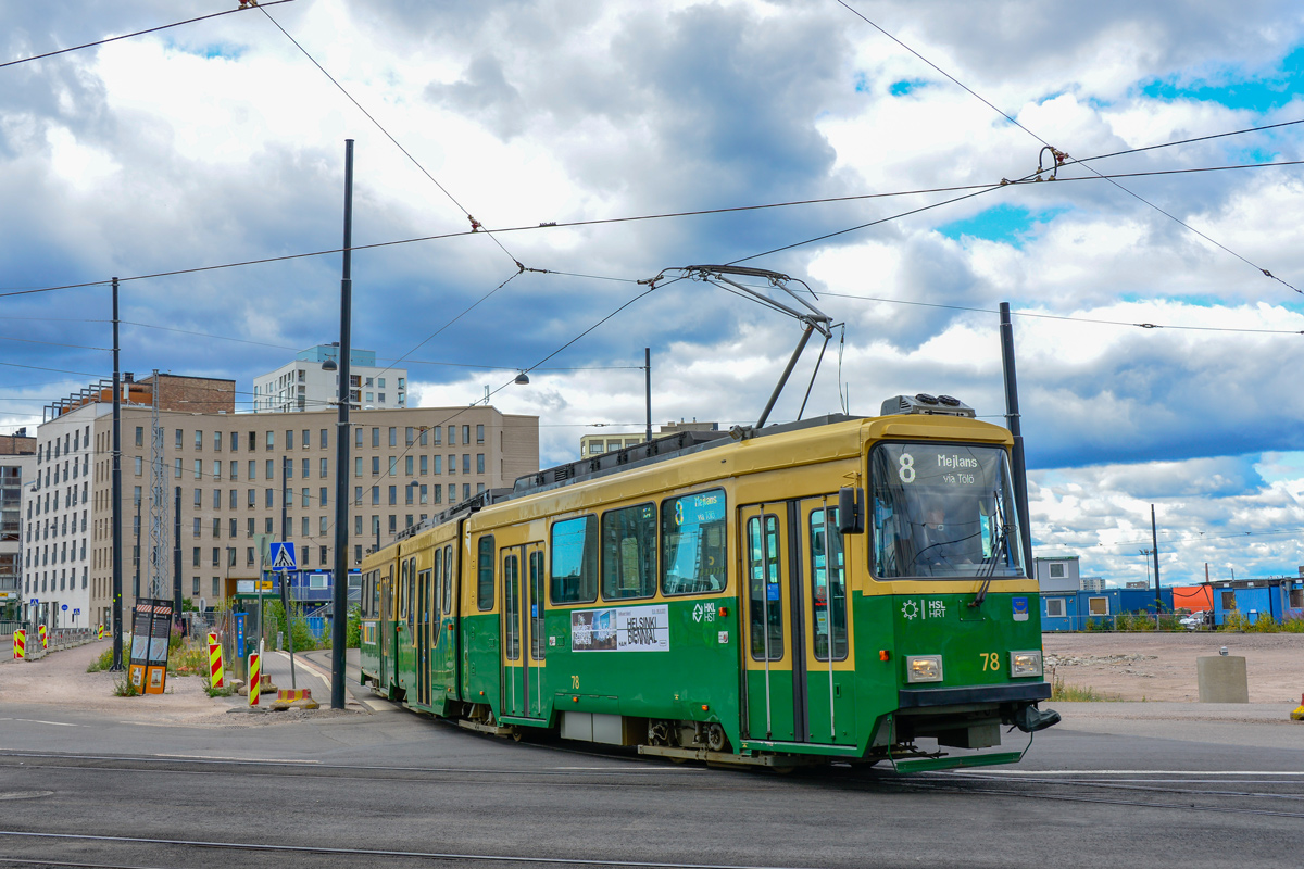 Хельсинки — Эспоо, Valmet MLNRV2 № 78