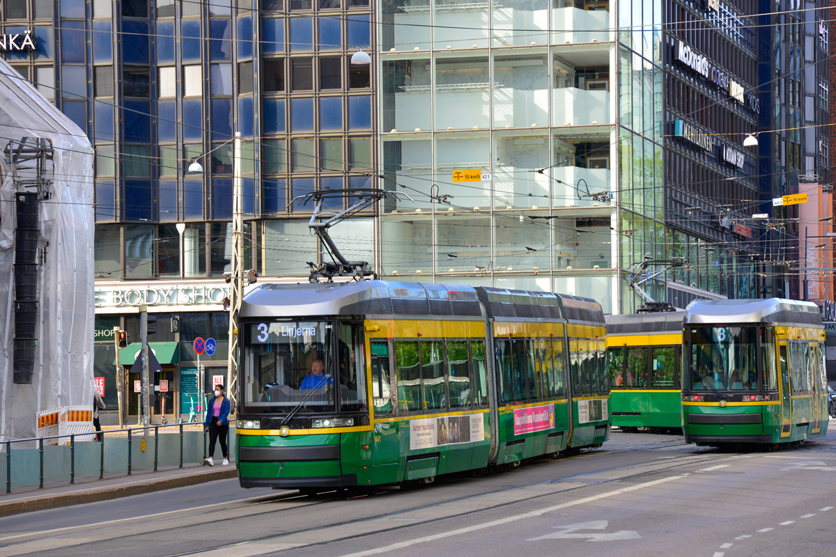 Хельсинки — Эспоо, Škoda ForCity Smart Artic MLNRV3 № 441