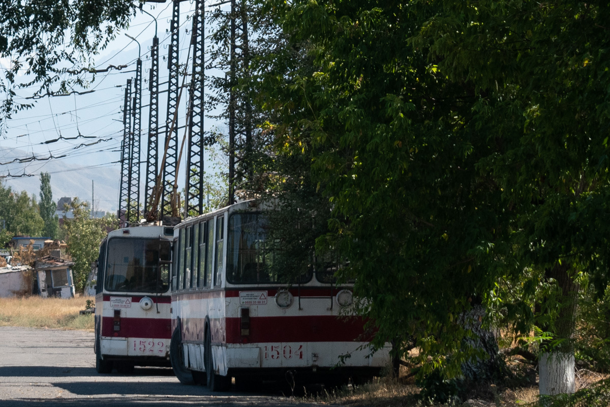 Бишкек, ЗиУ-682Г-018 [Г0Р] № 1522; Бишкек, ЗиУ-682Г-018 [Г0Р] № 1504