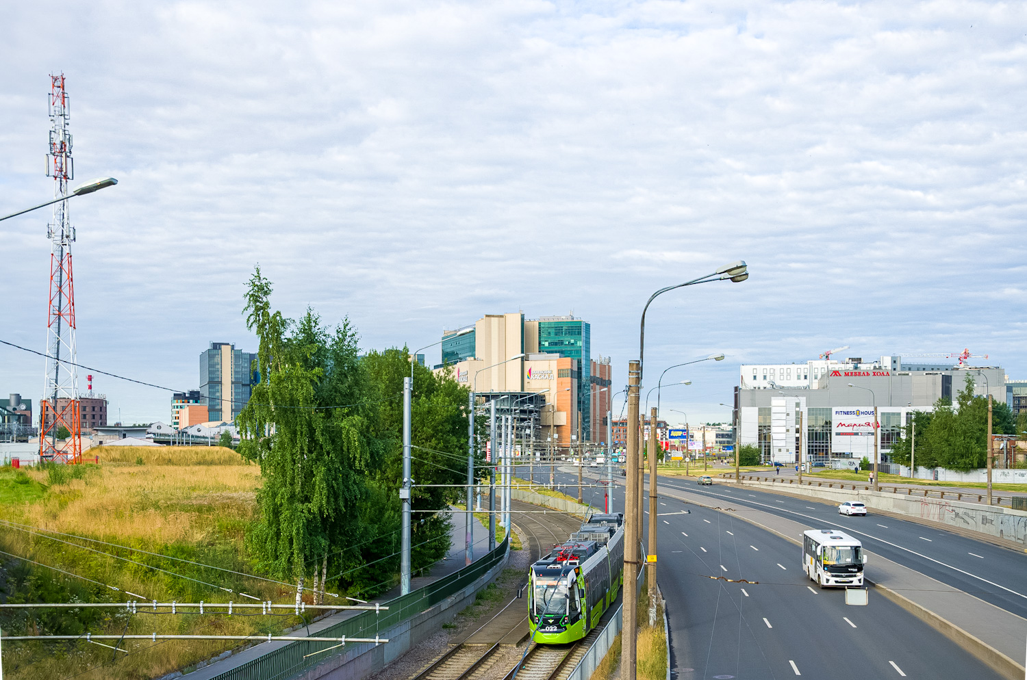 Sanktpēterburga — Tram lines and infrastructure