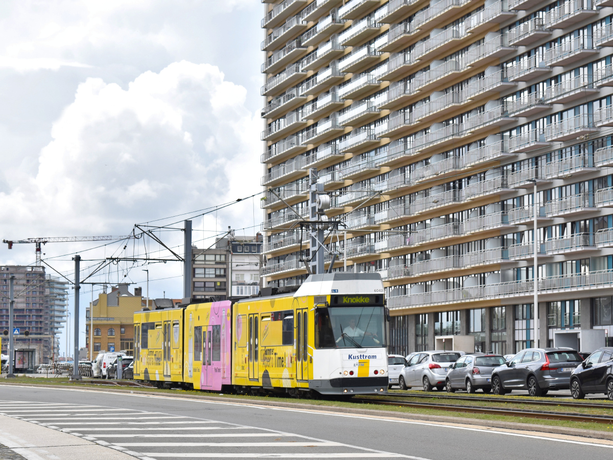 Береговой трамвай, BN/ACEC type 6000 8-axle № 6043