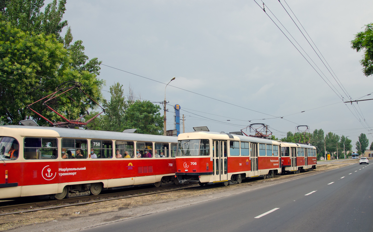 Мариуполь, Tatra T3SUCS № 706