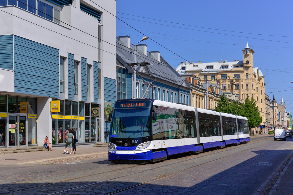 Рига, Škoda 15T2А ForCity Alfa Riga № 58545