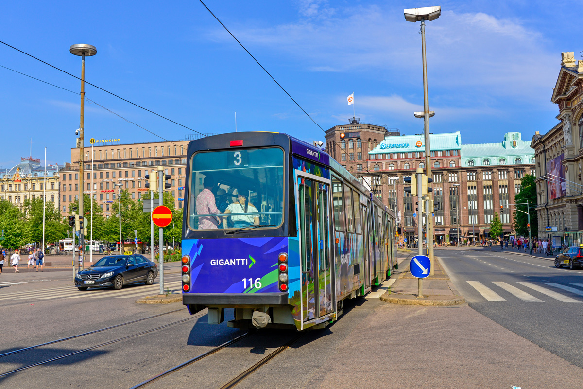 Helsinki — Espoo, Valmet MLNRV1 Br. 116
