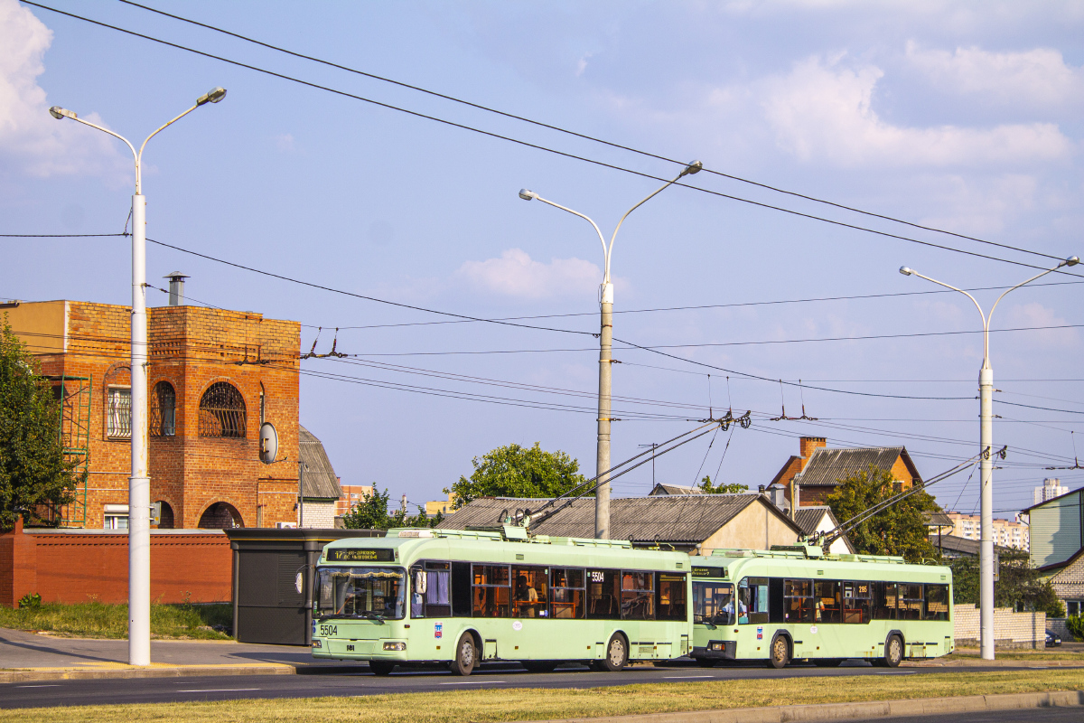 Минск, БКМ 321 № 5504; Минск, БКМ 321 № 2195